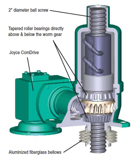 Solar Jack cutaway illustration