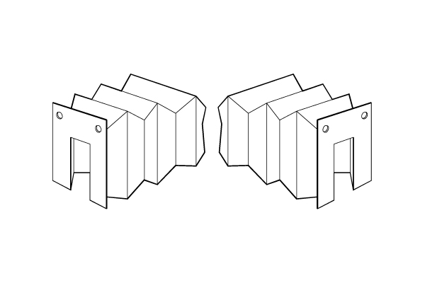 SQUARE-RECTANGULAR FLANGE/SQUARE-RECTANGULAR FLANGE