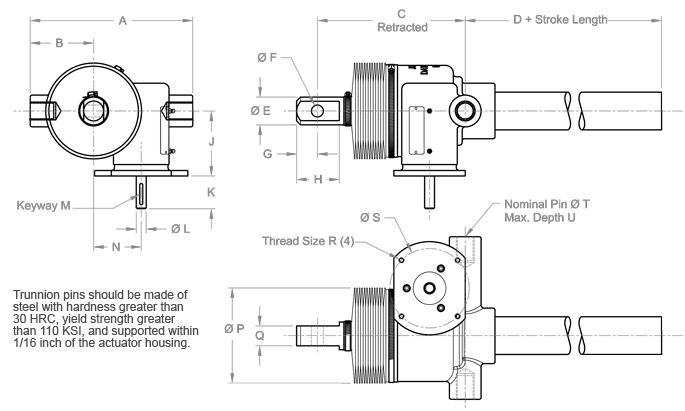 Solar Tracking Jack Diagram - Acme